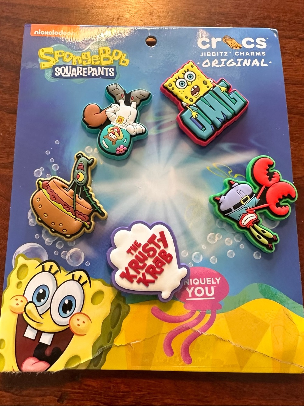 CROCS SpongeBob Jibbitz Pack